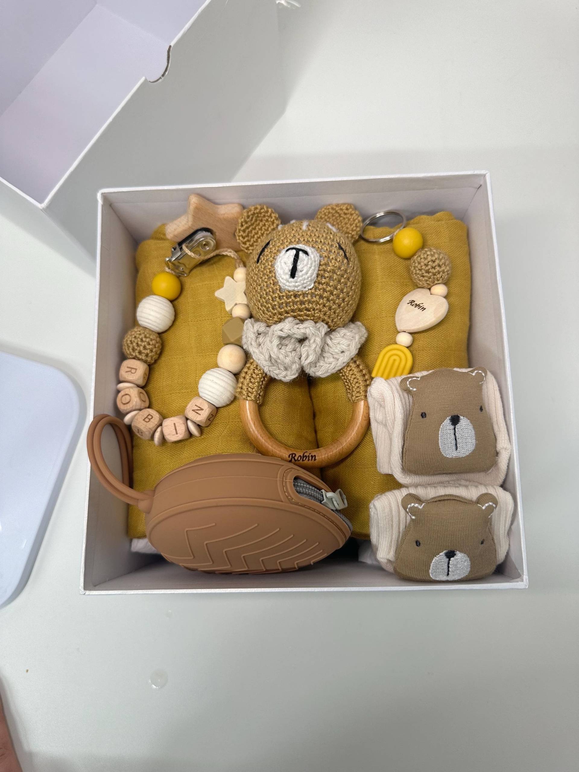 Babygeschenkset, Babygeschenkbox von Etsy - SmallLightsShop