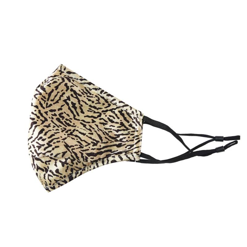 Safari Swagger Dreilagige Gesichtsmaske Mit Zebradruck Aus 100% Maulbeerseide | Insert Pocket, Pm 2.5 Filter & Nose Wire von Etsy - SoftStrokesSilk