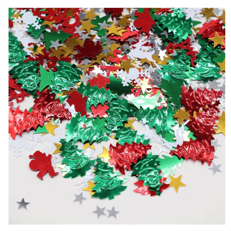 Glitzer Weihnachtsbaum Schneeflocke Konfetti Tinfoil Pailletten Diy Neujahr Home Hochzeit Geburtstag Party Dekoration Zubehör von Etsy - SolaCraft