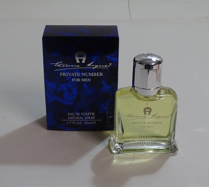 Vintage - Etienne Aigner Private Number For Men Edt 50Ml Spray von Etsy - Sonne021VonSiegfried