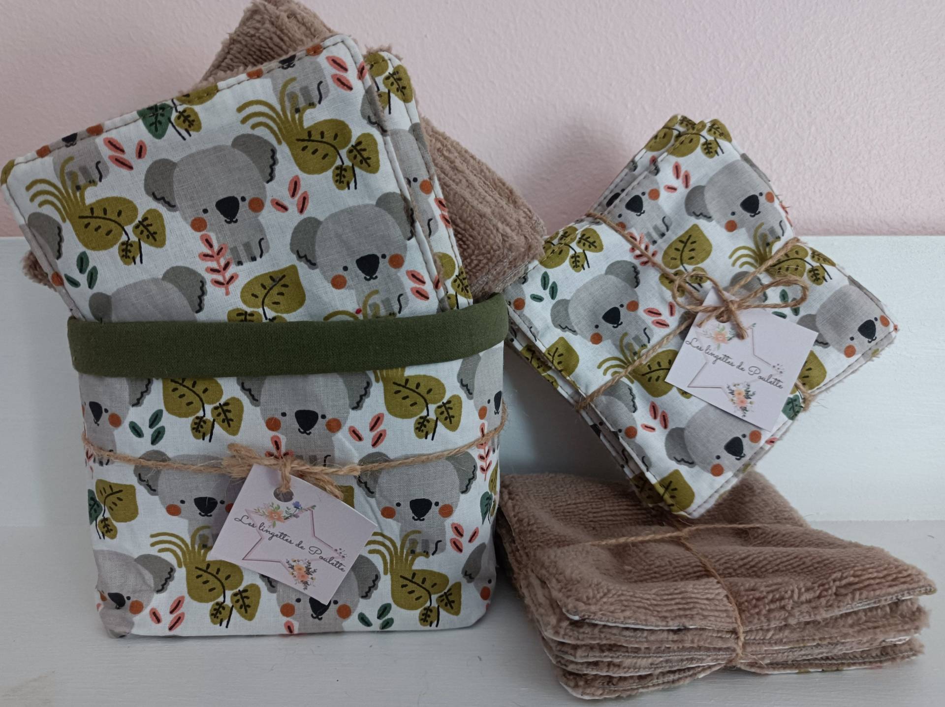 Kit-Korb Und Koalatücher Für Baby von Etsy - Souricettecouture