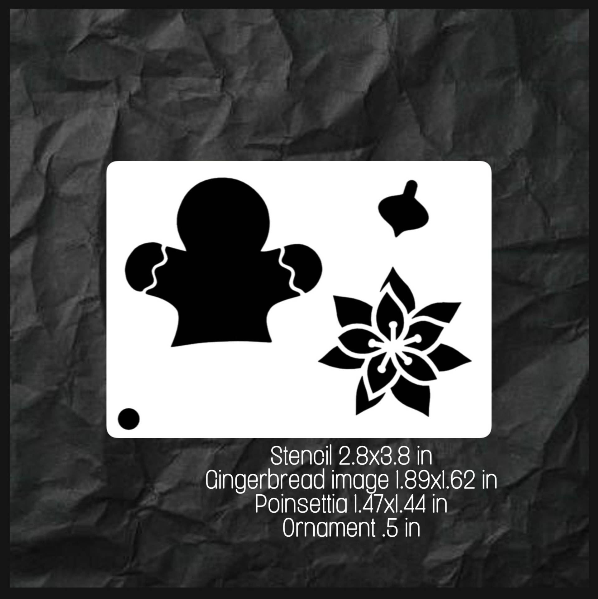 Lebkuchen Mann Urlaub Gesichtsmalerei Schablone Lebkuchen Mann Urlaub Gesichtsmalerei Schablone von Etsy - SparrowStencilSupply