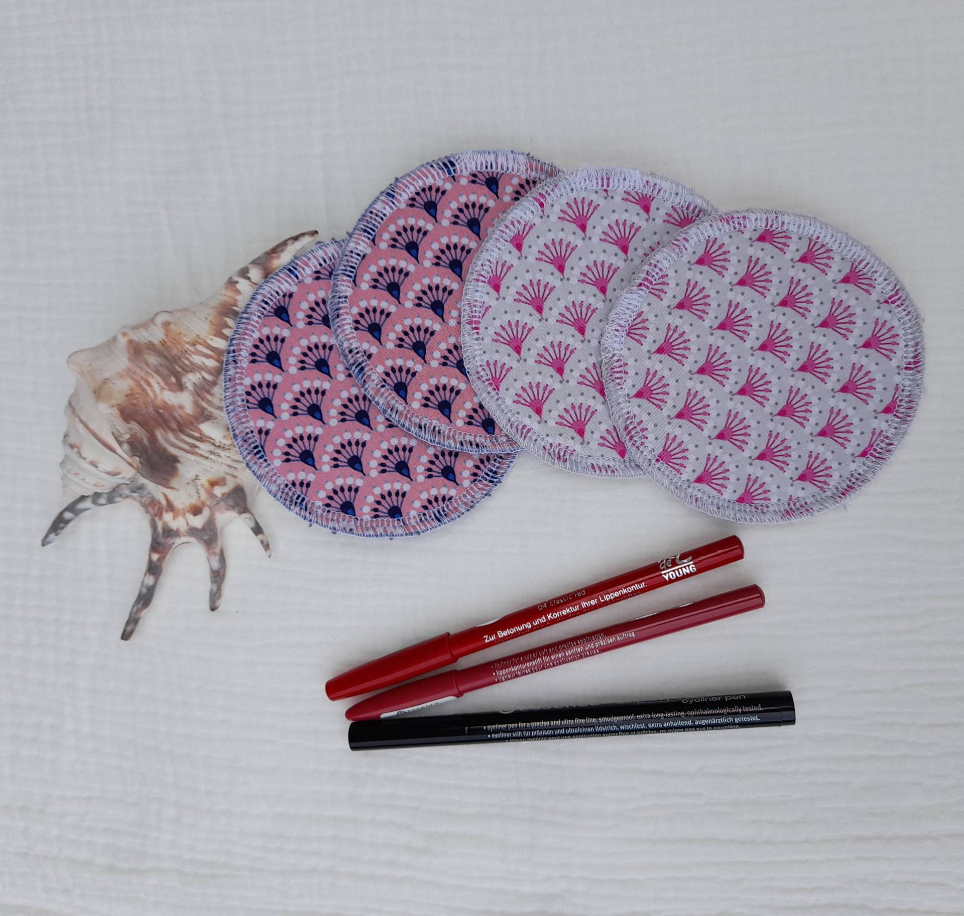 Make Up Pads, 4Er Set, Nr.01 von Etsy - SpiderThreadsShop