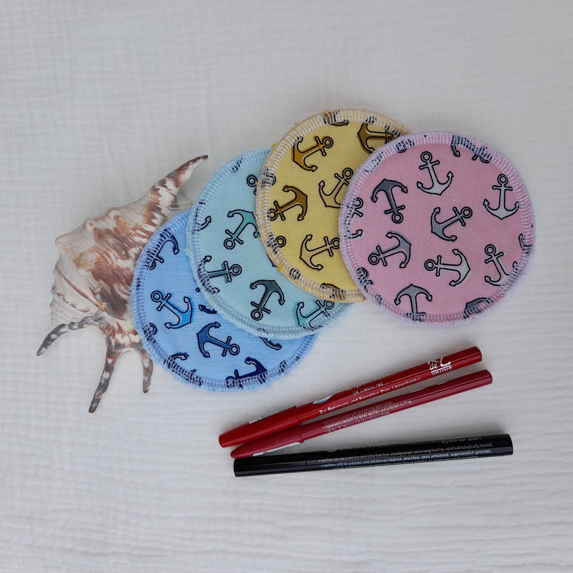 Make Up Pads, 4Er Set, Nr.03 von Etsy - SpiderThreadsShop