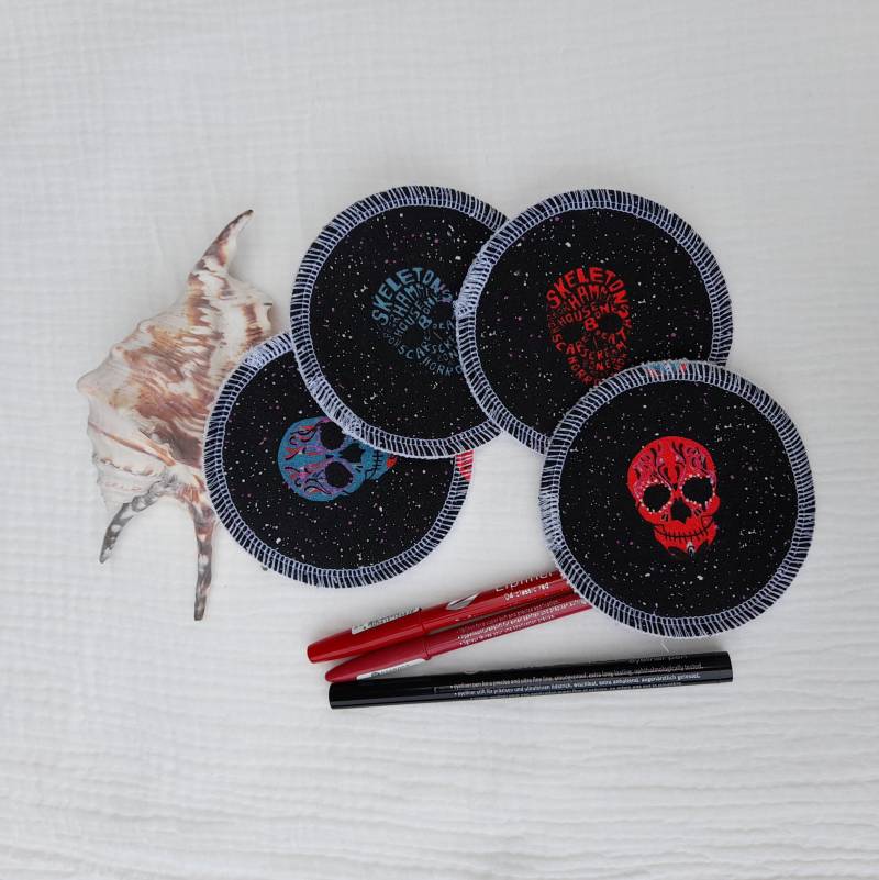 Make Up Pads, 4Er Set, Nr.05 von Etsy - SpiderThreadsShop