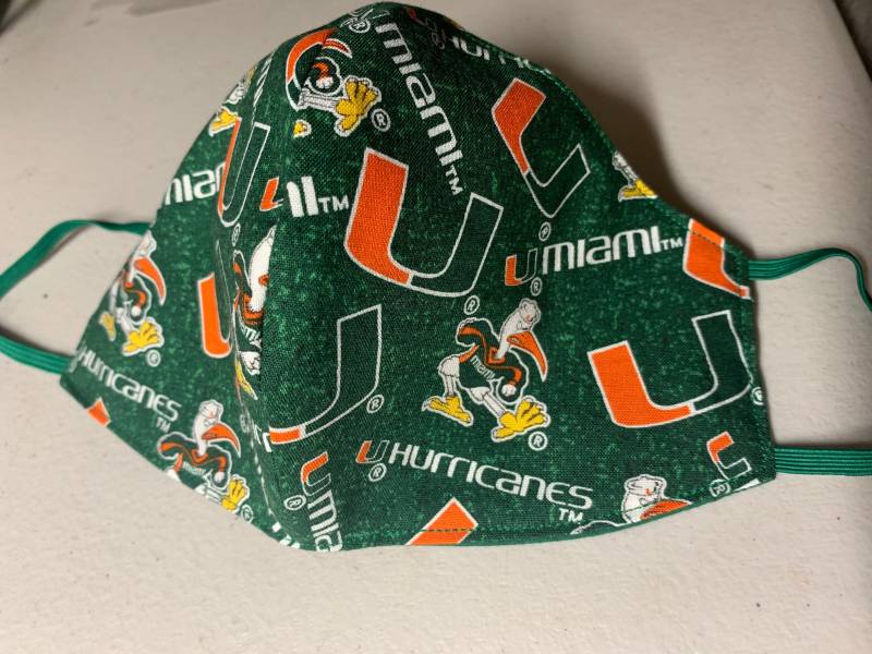 Miami Hurricanes Ncaa Maske von Etsy - SportsCollectibles30