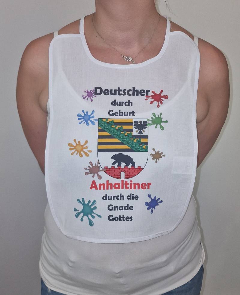 Deutscher Durch Geburt Anhaltiner Die Gnade Gottes Scherz-Latz Erwachsene Senioren Schlabberlatz Lätzchen Pichel Schlabberlätzchen von Etsy - Spruchdruck