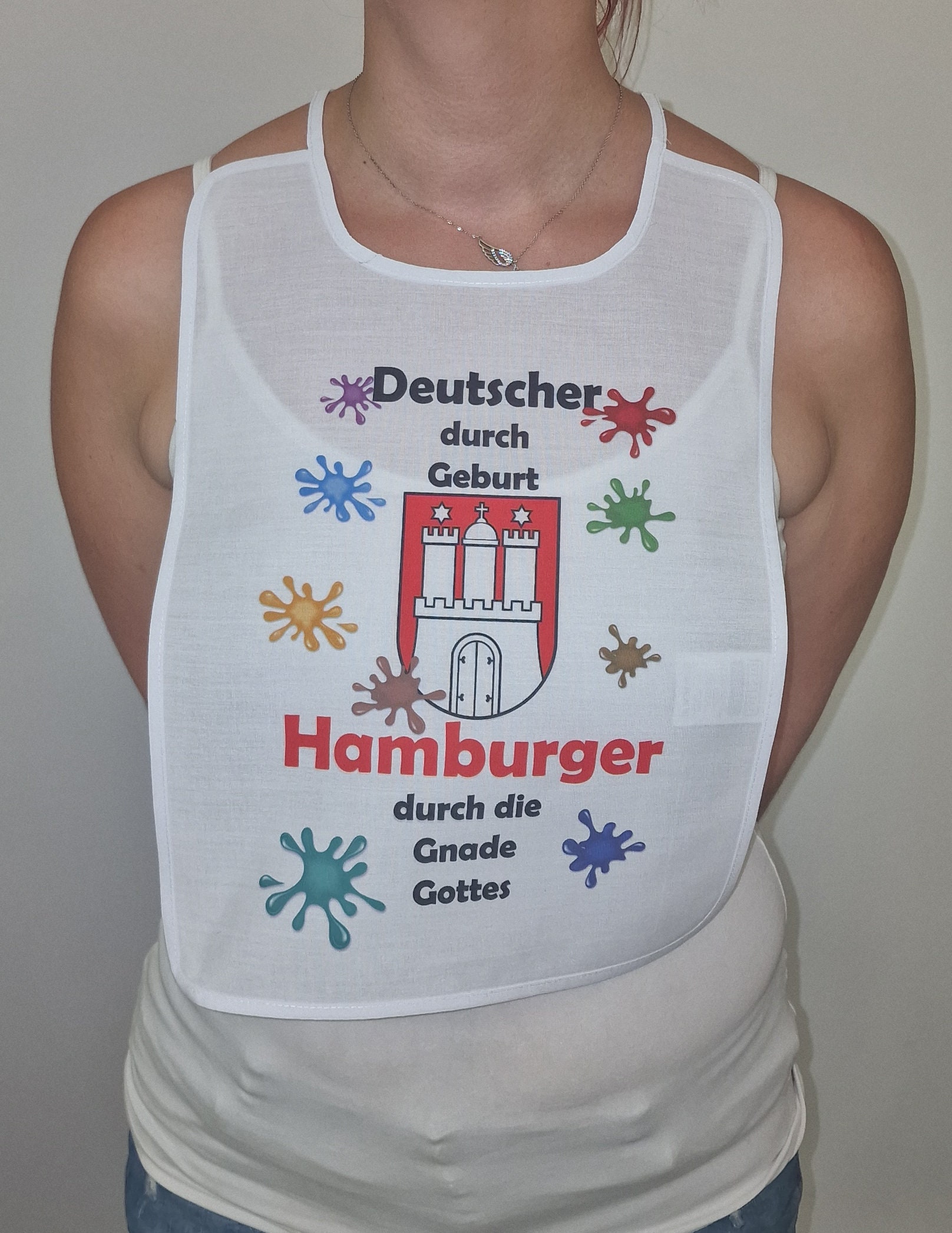 Deutscher Durch Geburt Hamburger Die Gnade Gottes Scherz-Latz Erwachsene Senioren Schlabberlatz Lätzchen Pichel Schlabberlätzchen von Etsy - Spruchdruck