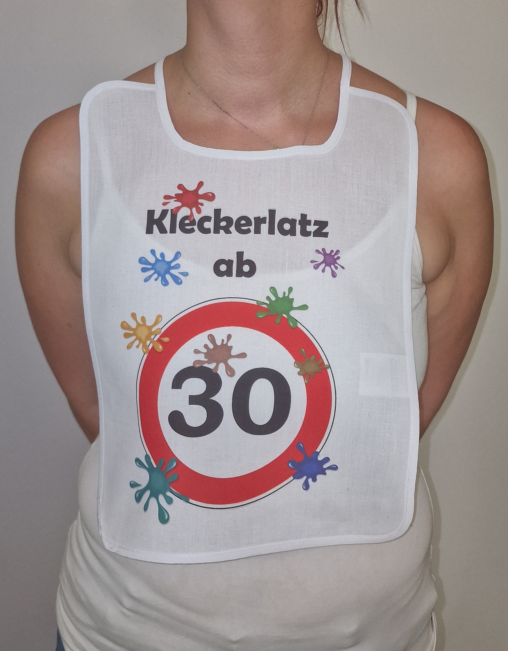 Kleckerlatz Ab 30 Scherz-Latz Erwachsene Senioren Schlabberlatz Lätzchen Barterl Hangerl Pichel Schlabberlätzchen von Etsy - Spruchdruck