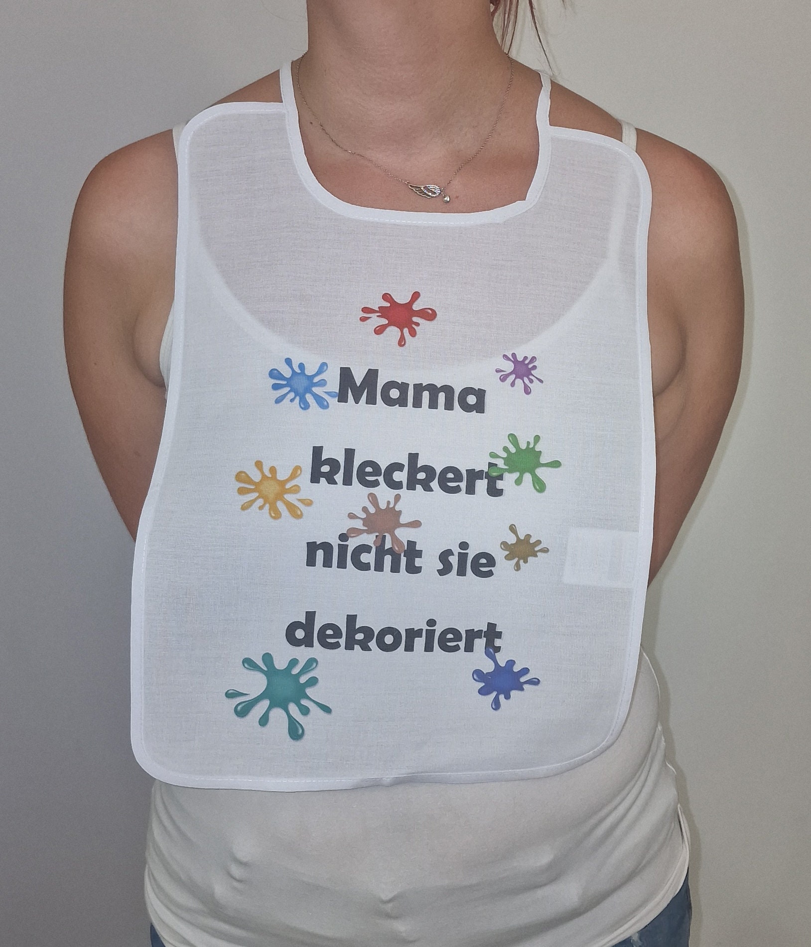 Mama Kleckert Nicht Sie Dekoriert Scherz-Latz Erwachsene Senioren Schlabberlatz Lätzchen Barterl Hangerl Pichel Schlabberlätzchen von Etsy - Spruchdruck