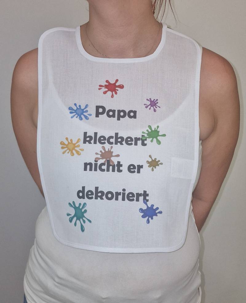 Papa Kleckert Nicht Sie Dekoriert Scherz-Latz Erwachsene Senioren Schlabberlatz Lätzchen Barterl Hangerl Pichel Schlabberlätzchen von Etsy - Spruchdruck