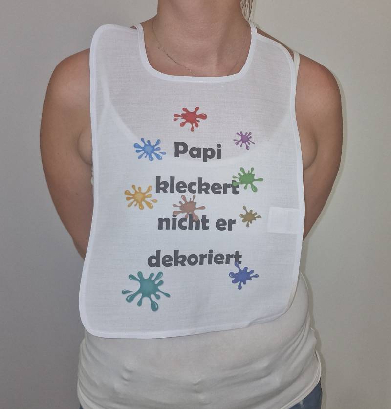 Papi Kleckert Nicht Er Dekoriert Scherz-Latz Erwachsene Senioren Schlabberlatz Lätzchen Barterl Hangerl Pichel Schlabberlätzchen von Etsy - Spruchdruck