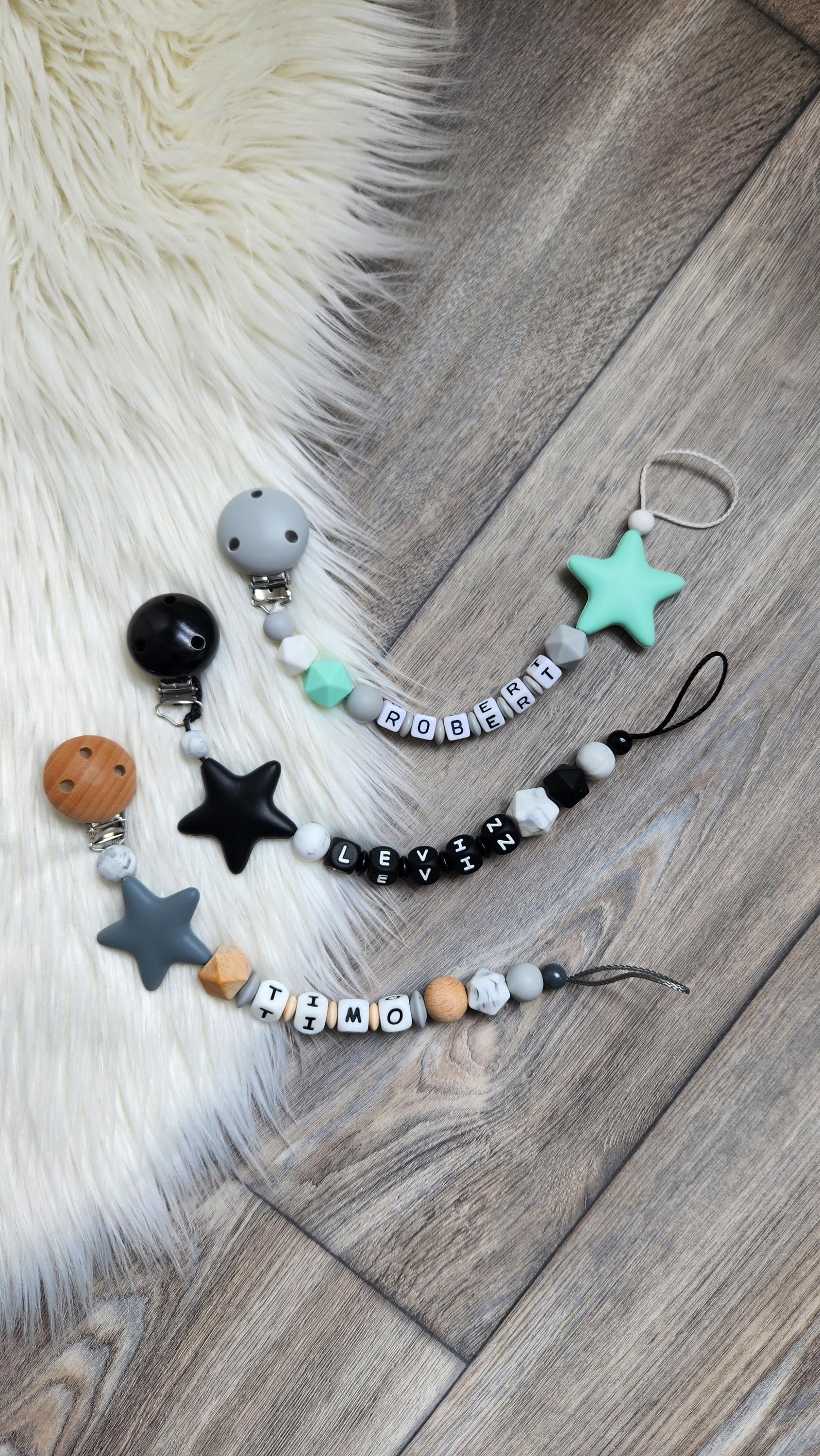 Schnullerkette Mit Namen Wunschname Schnuller Schnullerkette Mit Namen Wunschname Schnuller von Etsy - StaysisShnullerkette