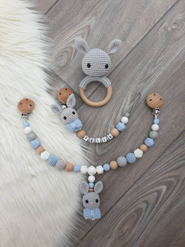 Schnullerkette Set Mit Namen von Etsy - StaysisShnullerkette