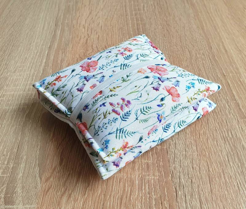 Bindentäschchen, Bindentasche, Bindenetui Wildblumenwiese von Etsy - Steffbags