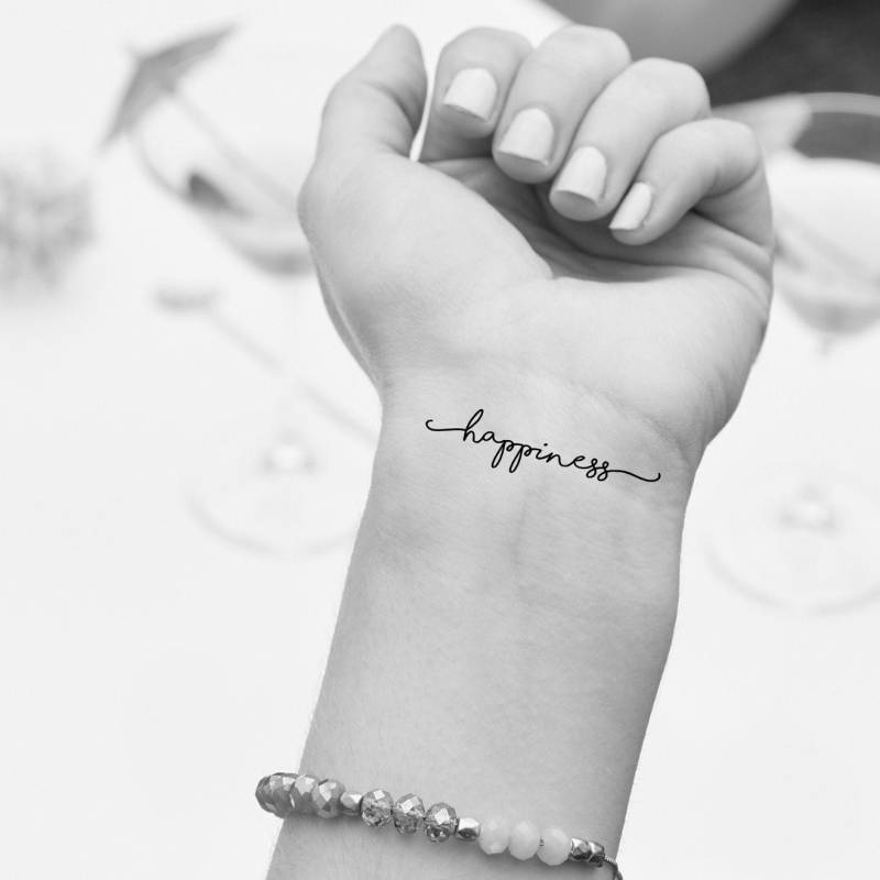 Temporäre Tattoo Frauen, Glück | 3Er Set von Etsy - StudioMelitta