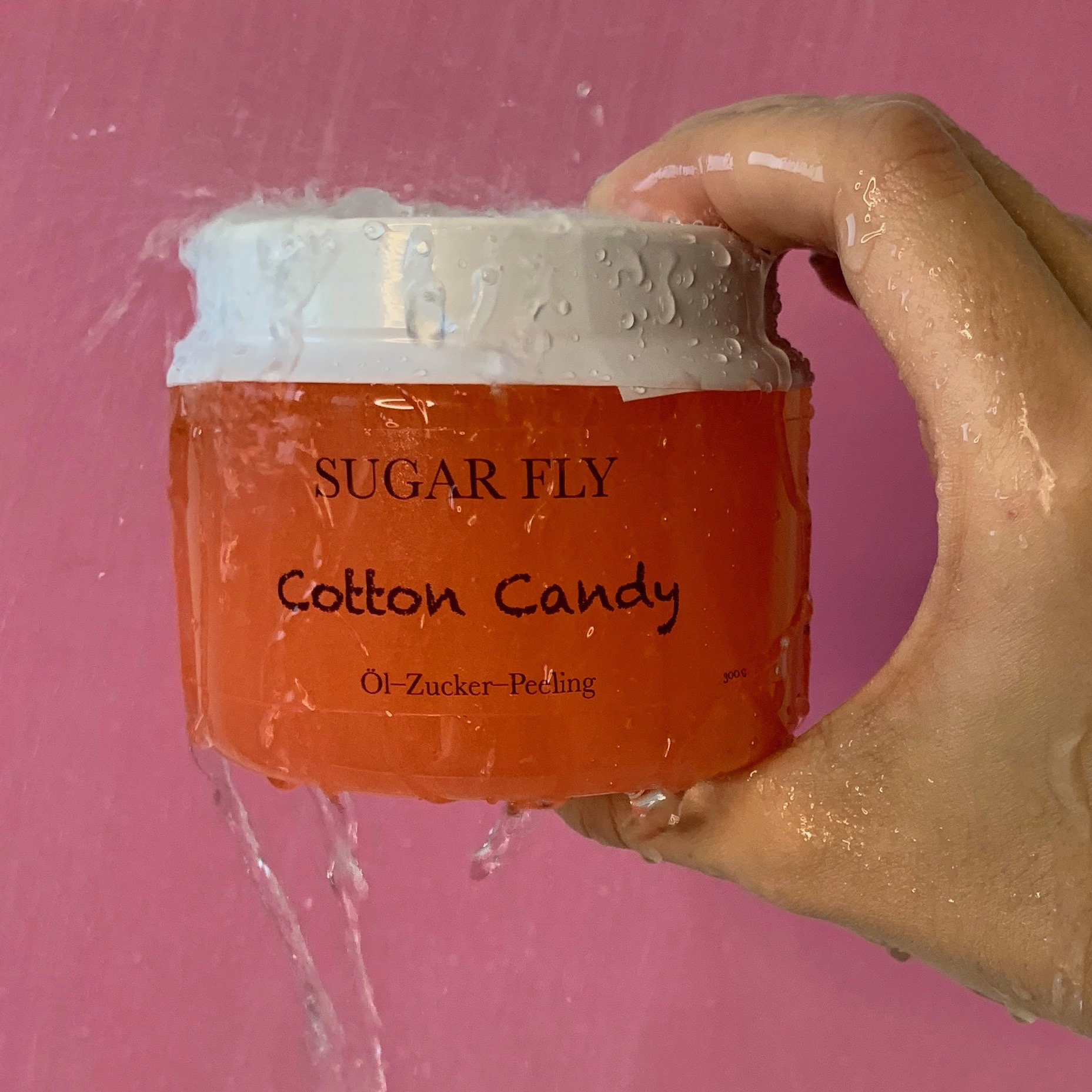 Cotton Candy - Öl Zucker Peeling von Etsy - SugarFlyCosmetics