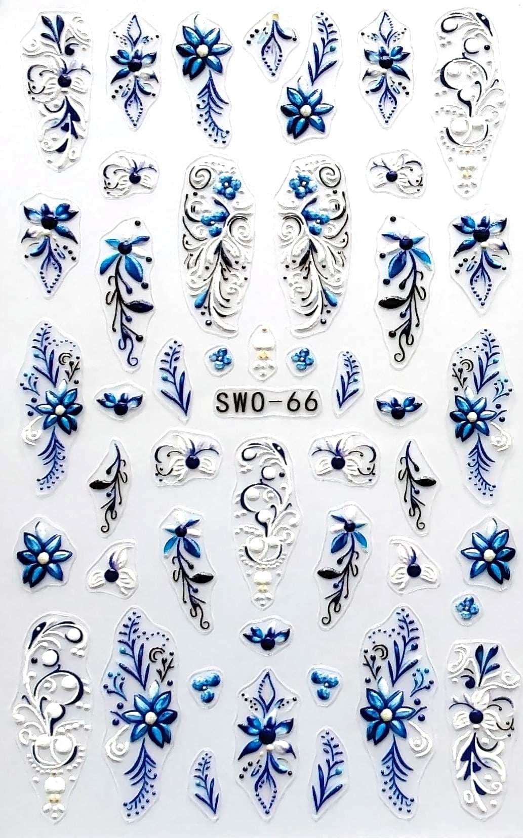 3D Nail Aufkleber/Blumen Swo66/Kreative Nägel Gestaltung/Selbstklebend 3D Nail Aufkleber/Blumen Swo66/Kreative Nägel Gestaltung/Selbstklebend von Etsy - Sumkiste