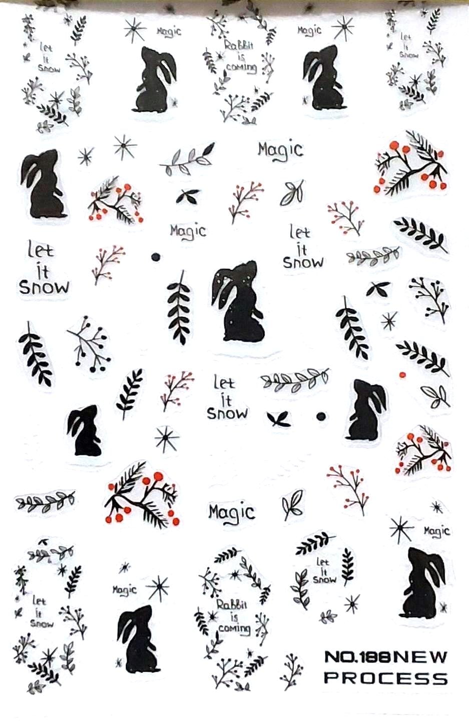 3D Nail Aufkleber /Weihnachten188/Kreative Nägel Gestaltung/Selbstklebend 3D Nail Aufkleber /Weihnachten188/Kreative Nägel Gestaltung/Selbstklebend von Etsy - Sumkiste