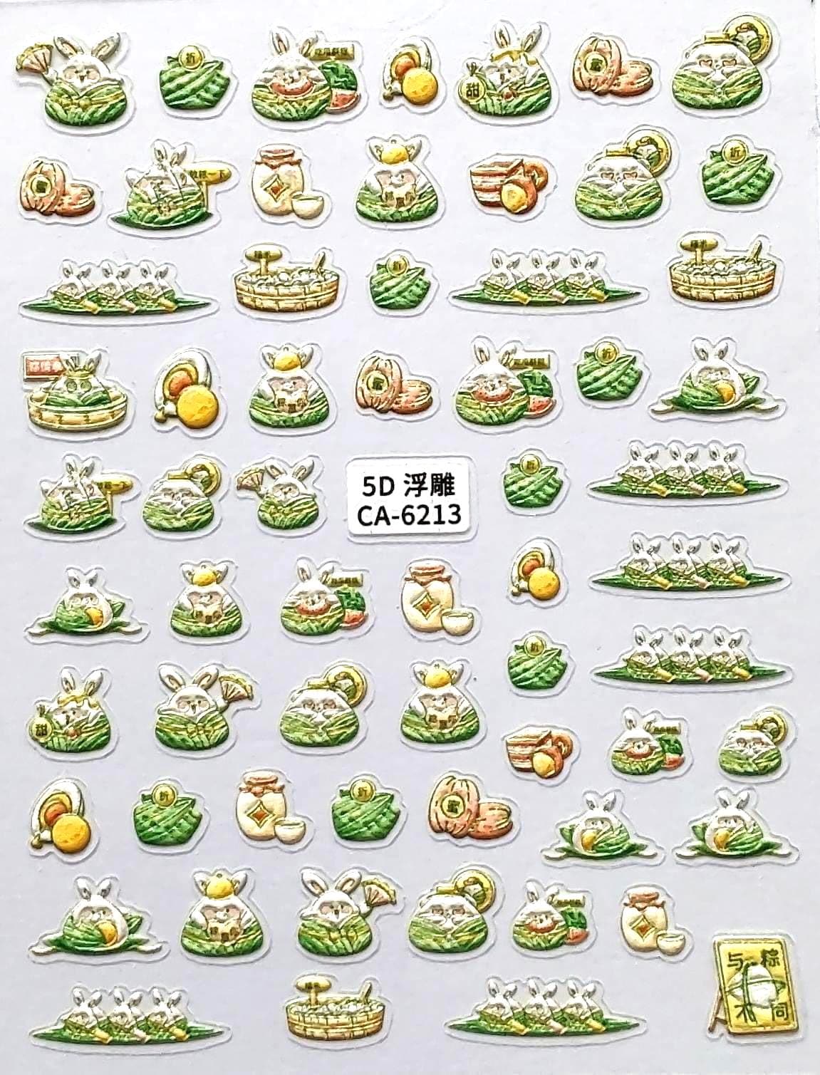 5D Nail Aufkleber/Hase 6213/Kreative Nägel Gestaltung/Selbstklebend/ 5D Nail Aufkleber/Hase 6213/Kreative Nägel Gestaltung/Selbstklebend/ von Etsy - Sumkiste