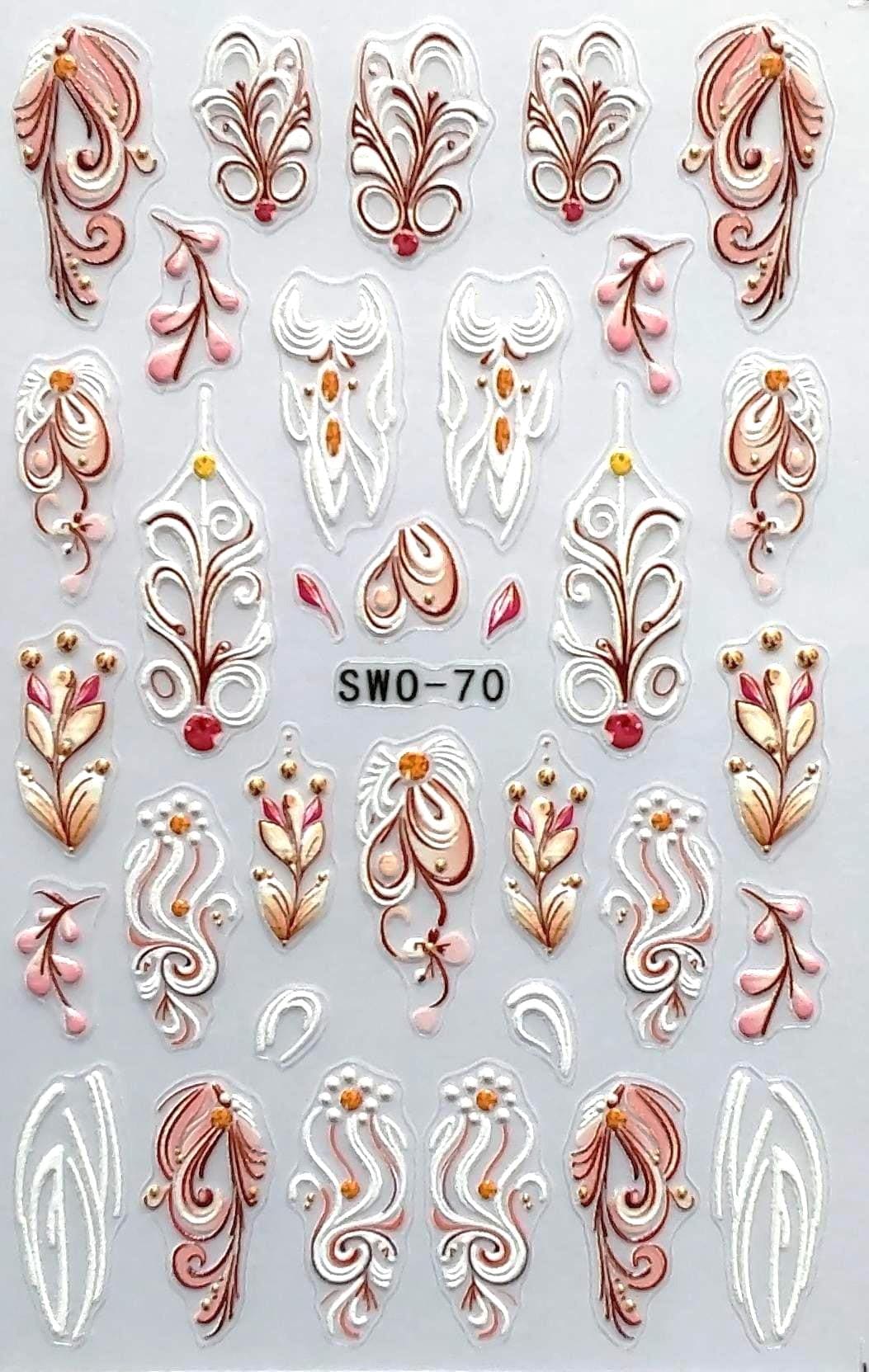 5D Nail Aufkleber/Swo70/Kreative Nägel Gestaltung Selbstklebend 5D Nail Aufkleber/Swo70/Kreative Nägel Gestaltung Selbstklebend von Etsy - Sumkiste