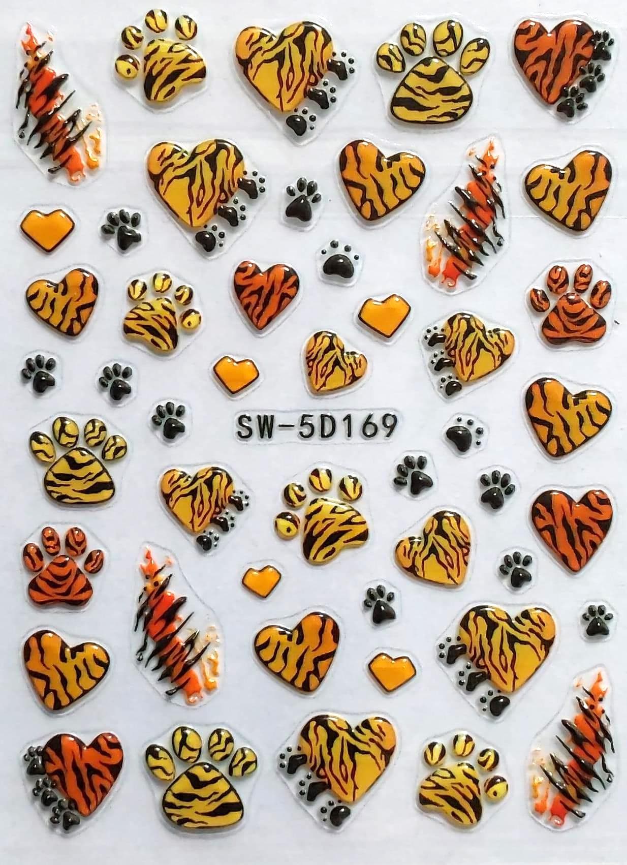 5D Nail Sticker/Tatzen Sw5D169 5D Nail Sticker/Tatzen Sw5D169 von Etsy - Sumkiste