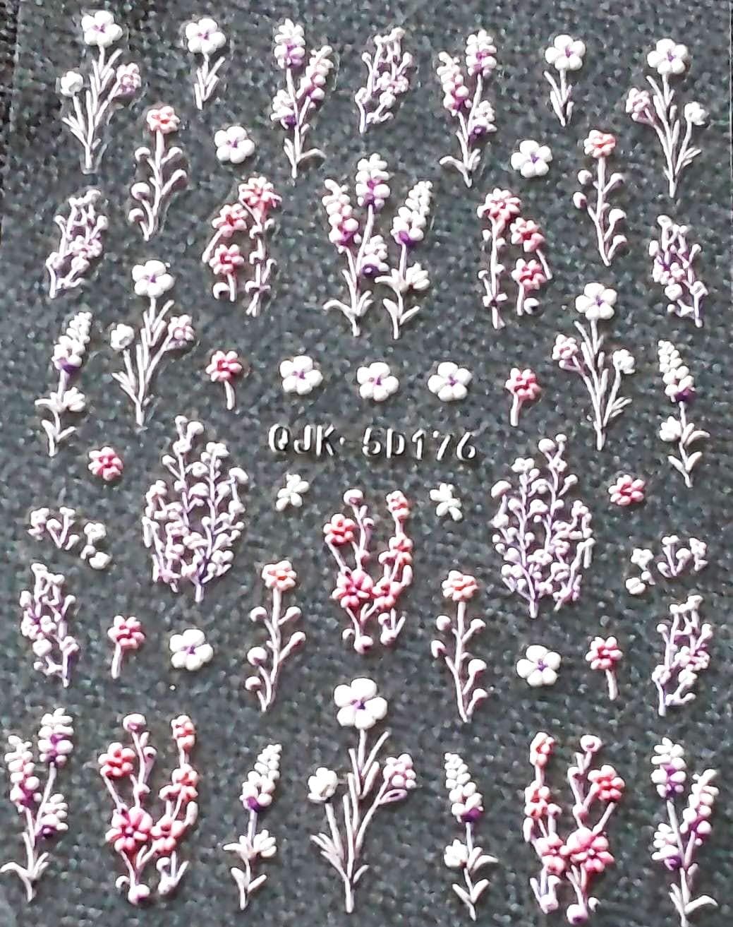 5D Nail Sticker Zarte Blümchen/5D176 Frühling 5D Nail Sticker Zarte Blümchen/5D176 Frühling von Etsy - Sumkiste