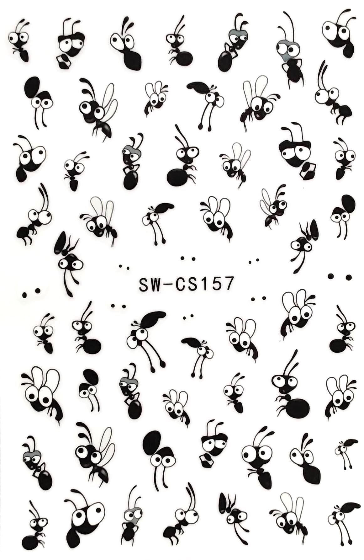 Nail Sticker Ameise /Cs157/Kawaii Insekt Nail Sticker Ameise /Cs157/Kawaii Insekt von Etsy - Sumkiste