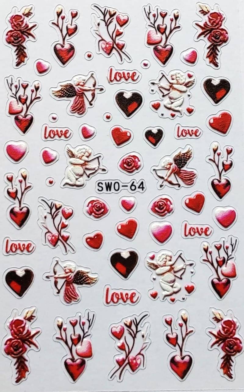 Nail Sticker Amor /Swo64/ von Etsy - Sumkiste