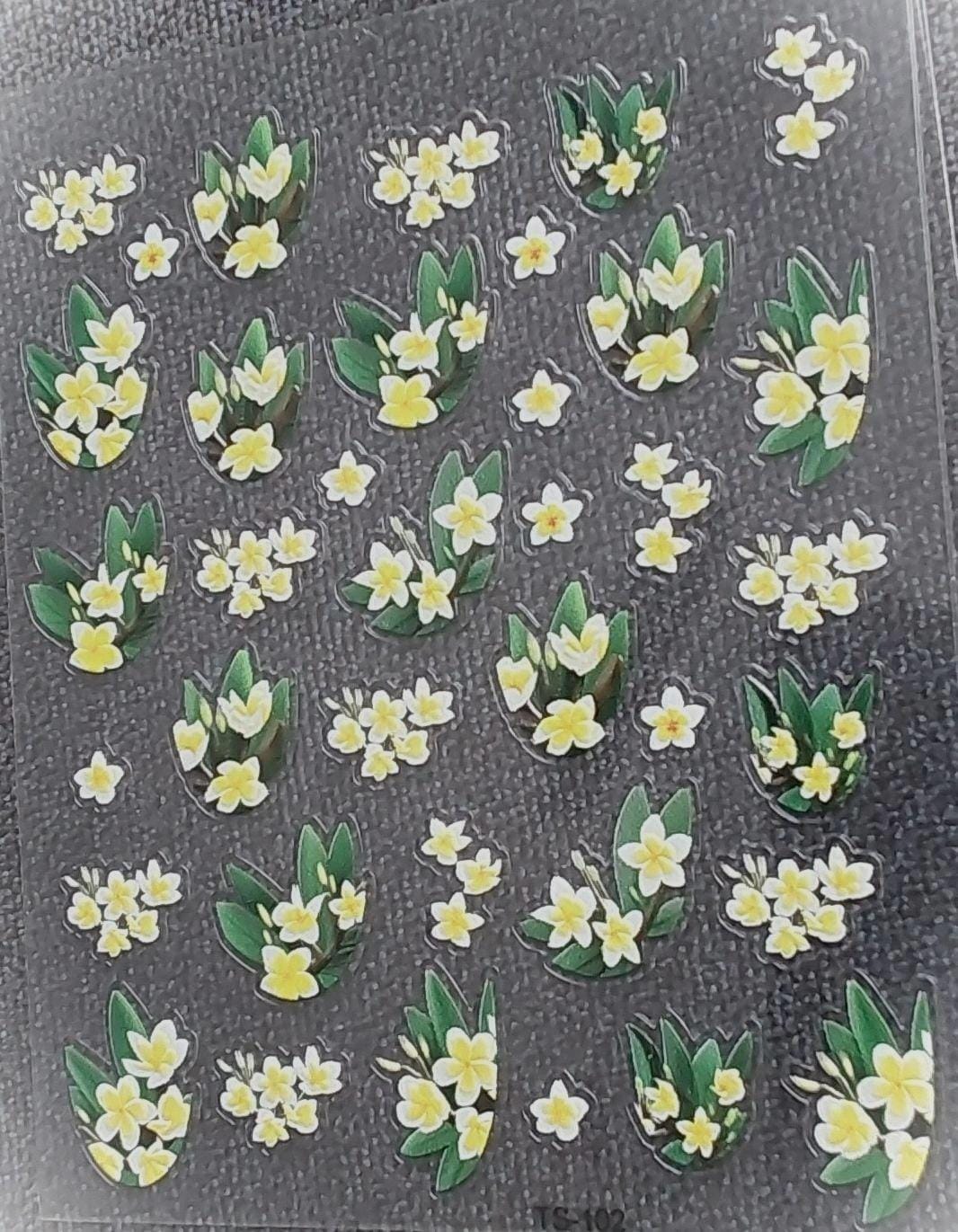 Nail Sticker Blumen/ Ts 102 von Etsy - Sumkiste