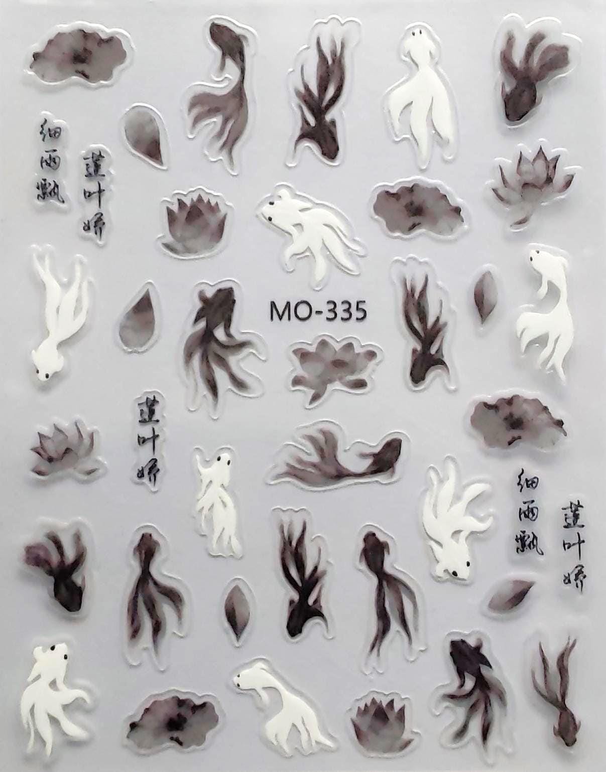 Nail Sticker Koi /Mo335 / von Etsy - Sumkiste