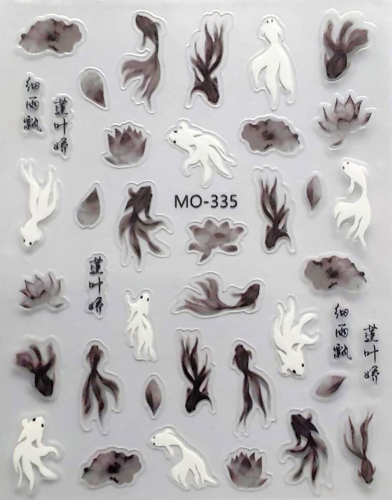 Nail Sticker Koi /Mo335 / von Etsy - Sumkiste