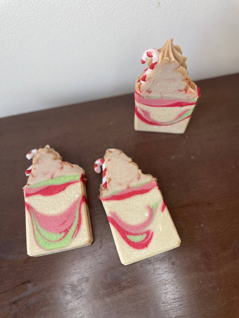 Peppermint Dreams | Zuckerstange Seife von Etsy - SunshinesCraftsLLC