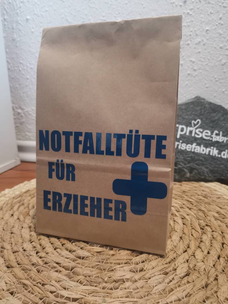 Notfalltüte Für Erzieher "Wundertüte" von Etsy - SurprisefabrikShop