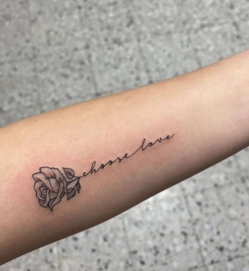 Wählen Sie Love Roses Tattoo - Fake Blumen Für Mädchen Abnehmbares Mit Namen Und Temporäres Blumentattoo Wasserdichtes von Etsy - SvenHStore