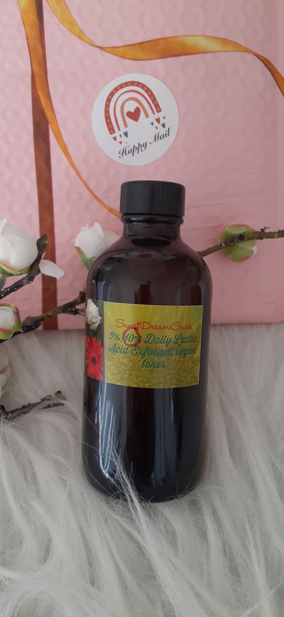 5/10% Täglicher Aha Lactic Acid Toner Oil Free 115 Ml Teebaumöl Ist Optional Und Kostenlos Vor Dem Auftragen Des Make-Up von Etsy - SweetDreamsSusie