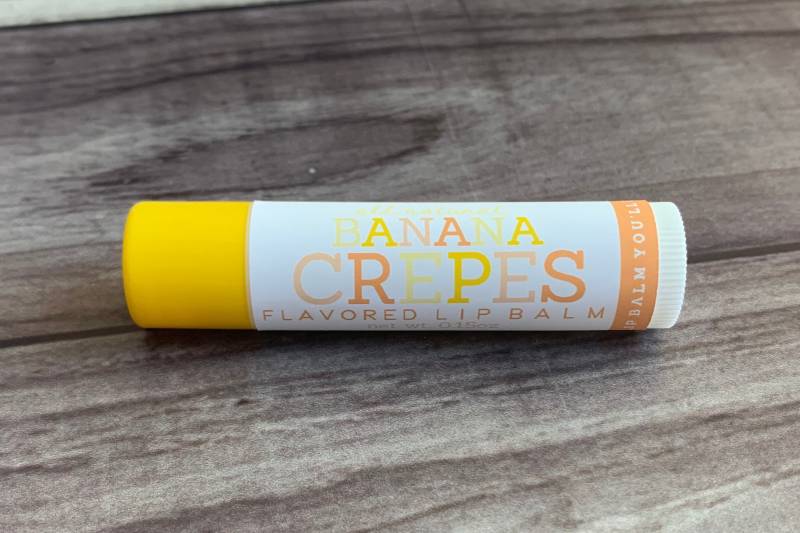 Banane Crepes Lippenbalsam - Naturbelassen Handarbeit von Etsy - SweetLipsLBCo