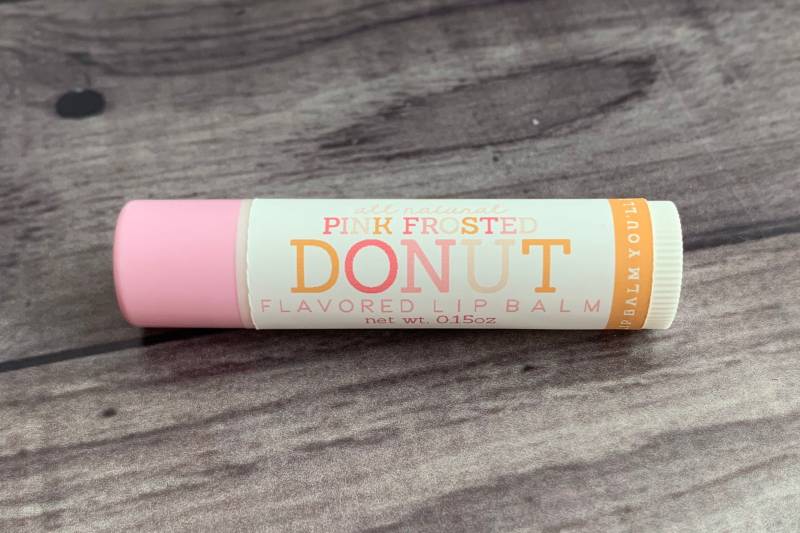 Pink Frosted Donut Lippenbalsam - Ganz Natürlich Handgemacht von Etsy - SweetLipsLBCo