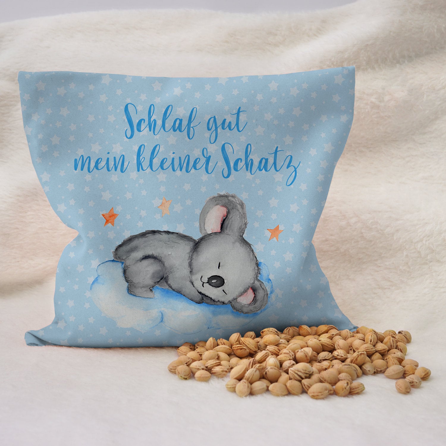 Kirschkernkissen Mit Namen Koala | Baby Wärmekissen Personalisiert - Swook von Etsy - SwookDesign