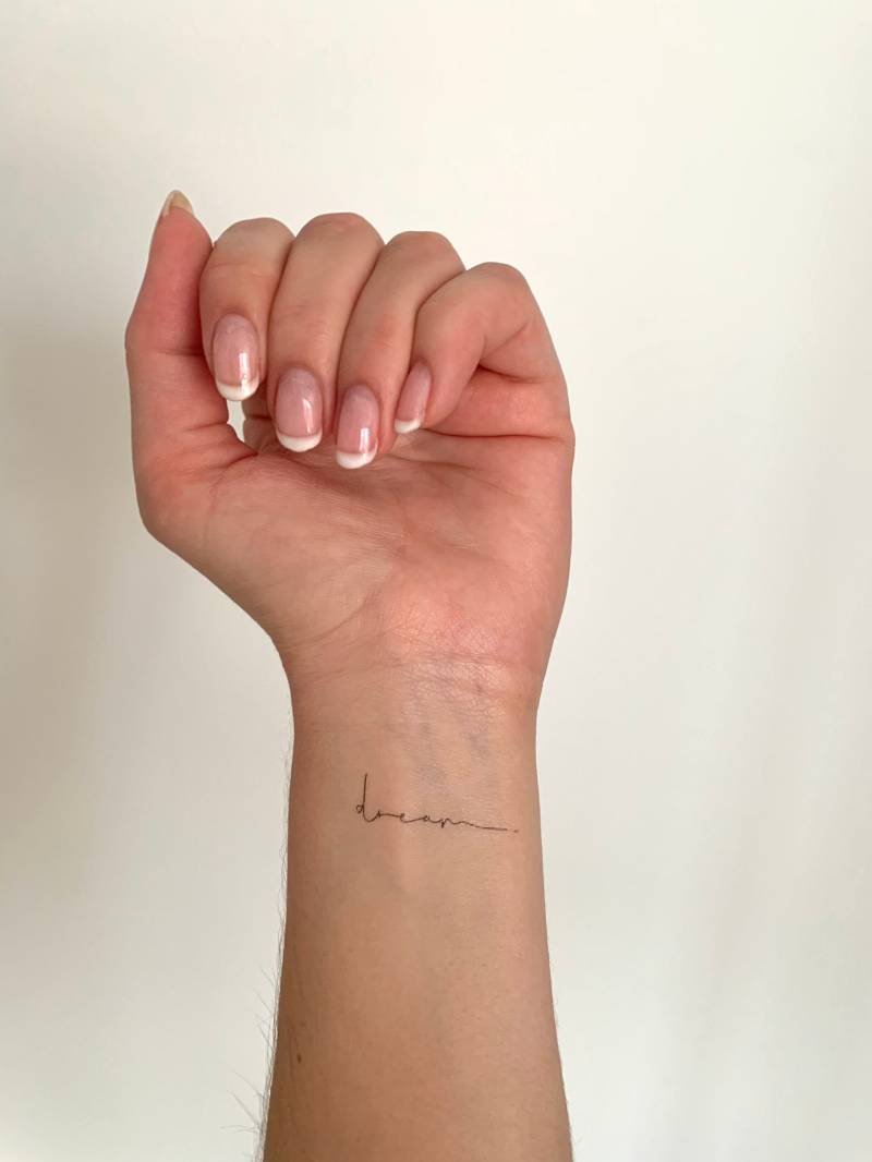 Traum | 2Er-Set - Temporäre Tätowierung von Etsy - TATTOODAY