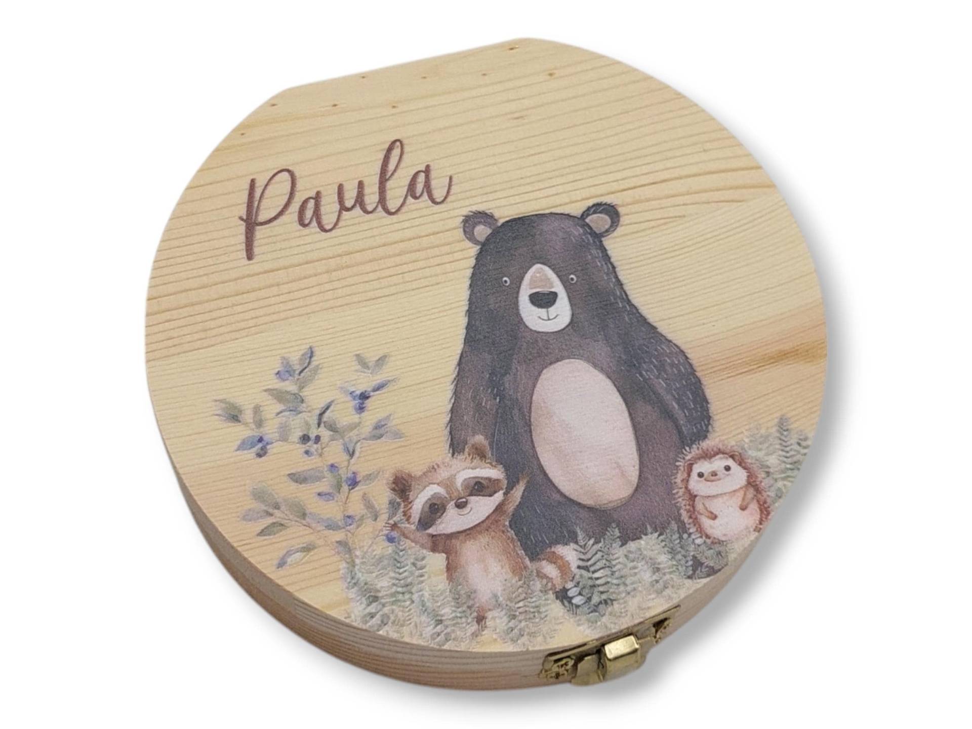 Milchzahndose Personalisiert "Bär"/Aus Holz, Personalisierte Zahndose, Kinder Geschenk Für von Etsy - TENII