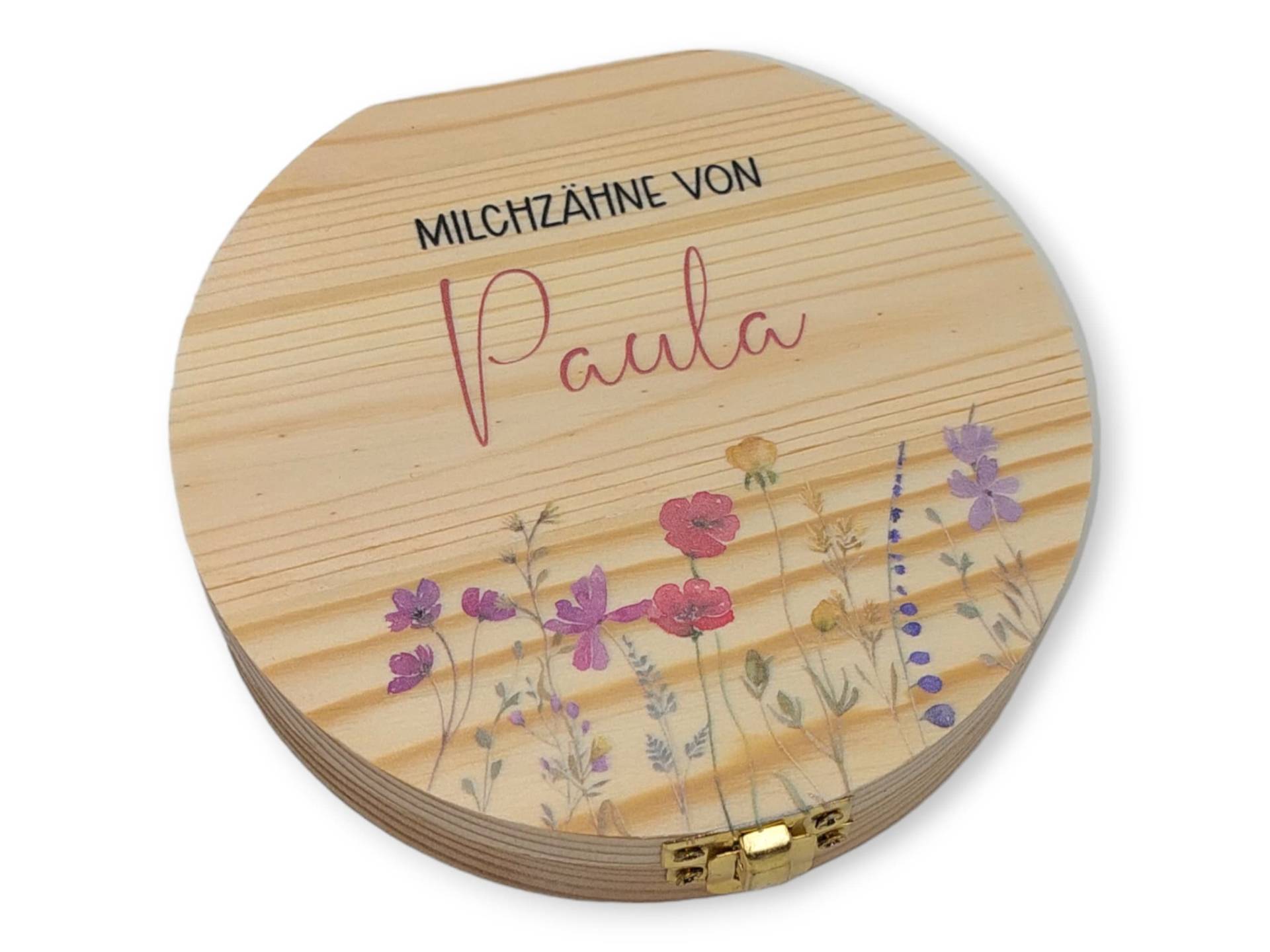 Milchzahndose Personalisiert "Blumen"/Milchzahnbox Aus Holz von Etsy - TENII