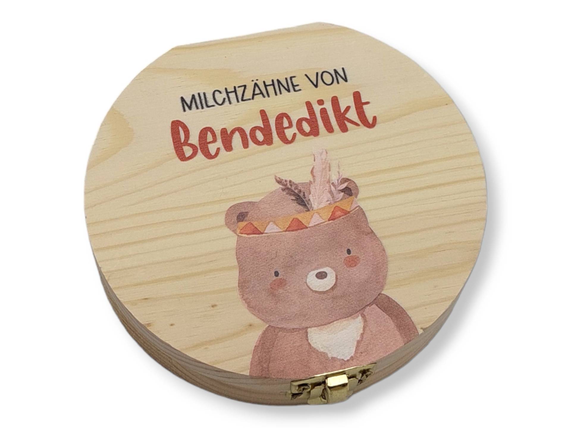 Milchzahndose Personalisiert "Boho Bär"/Milchzahnbox Aus Holz von Etsy - TENII