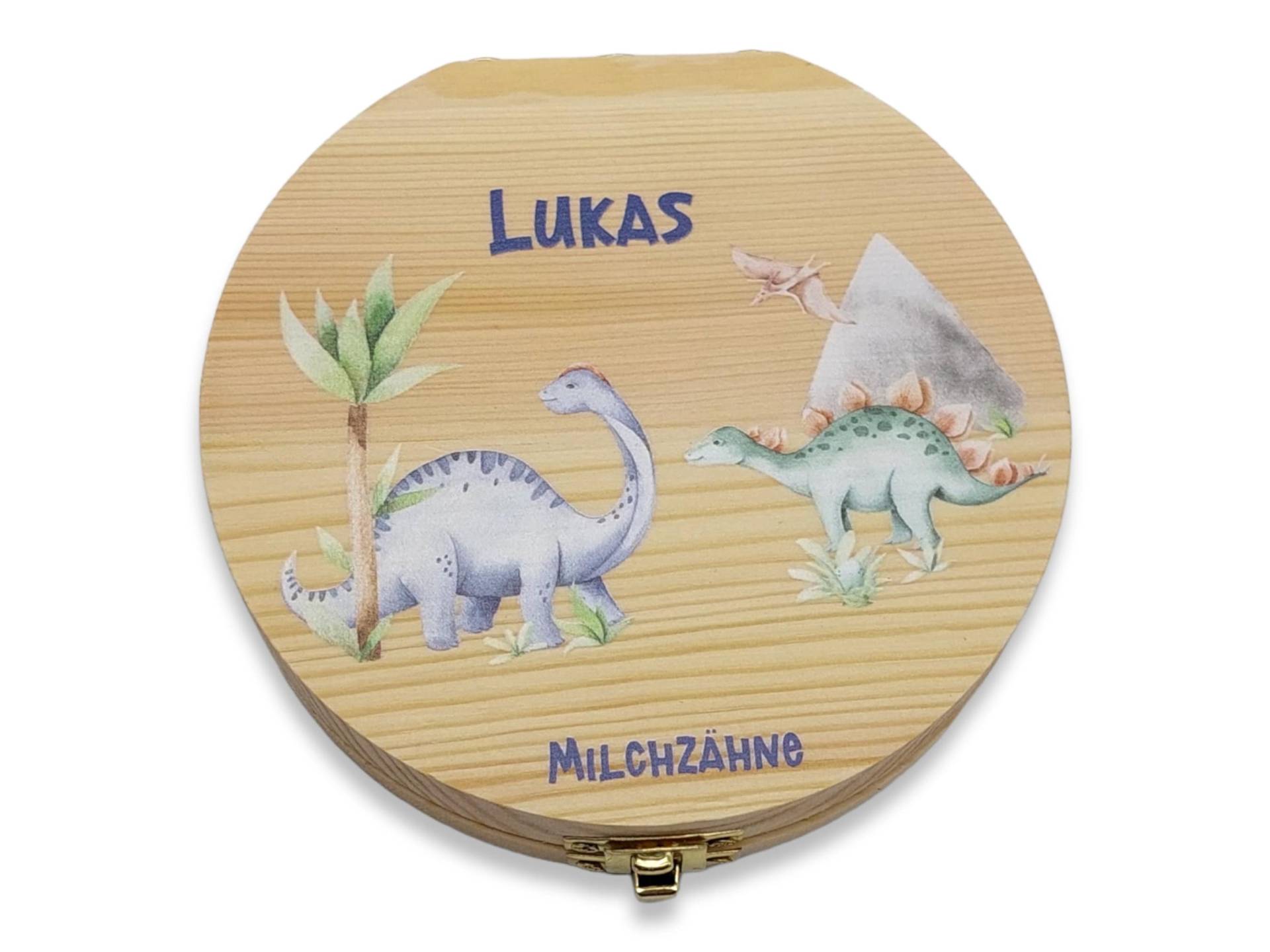 Milchzahndose Personalisiert "Dino"/Milchzahnbox Aus Holz von Etsy - TENII