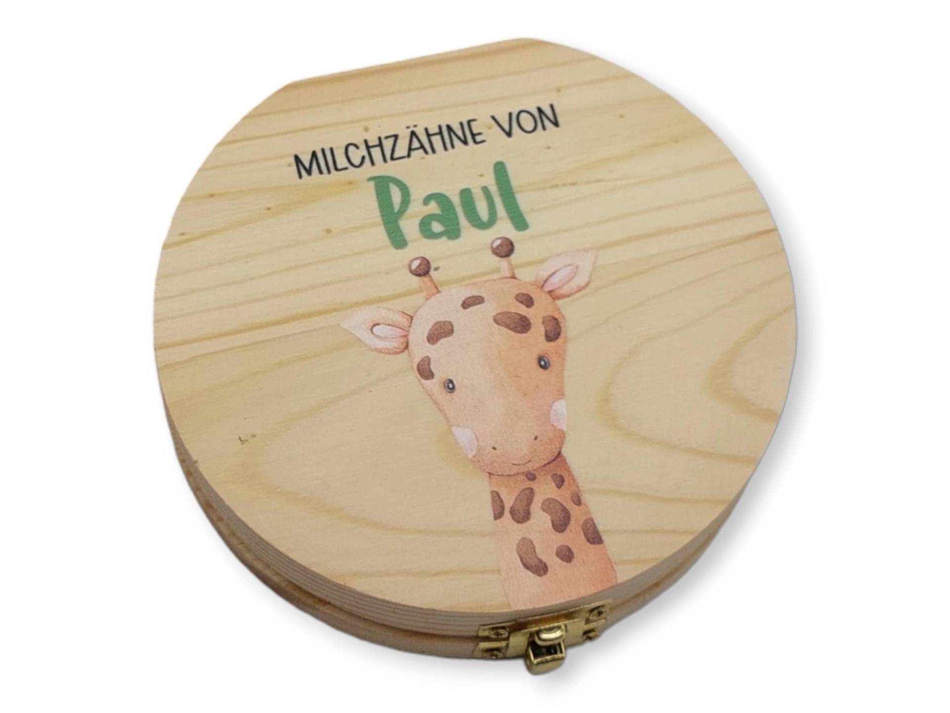 Milchzahndose Personalisiert "Giraffe"/Milchzahnbox Aus Holz von Etsy - TENII