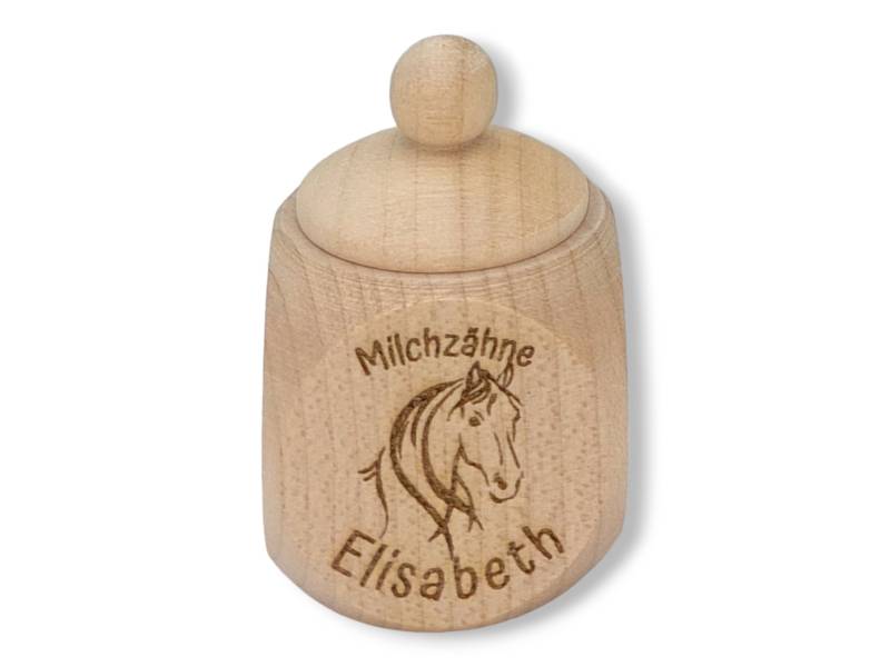 Milchzahndose Personalisiert "Pferd"/Milchzahnbox Aus Holz von Etsy - TENII