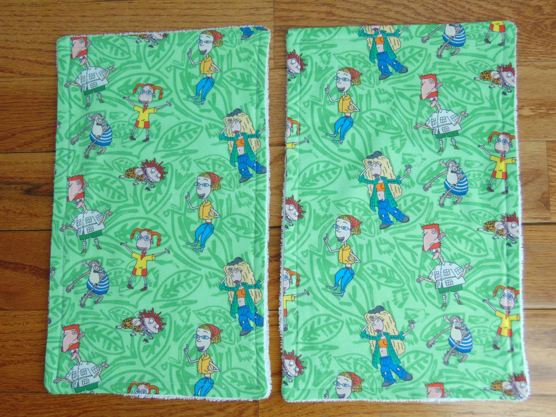 2Er Set Wild Thornberrys Spucktücher Zur Geburt - Geschenk von Etsy - TJsCountryCreations