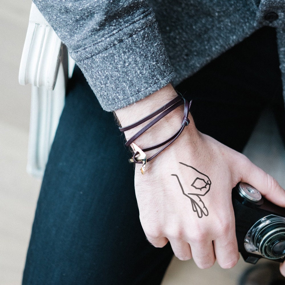 Circle Game - Temporäres Tattoo | 2Er Set Circle Game - Temporäres Tattoo | 2Er Set von Etsy - TTTattoodotcom