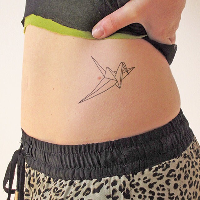 Origami - Temporäres Tattoo | 2Er Set Origami - Temporäres Tattoo | 2Er Set von Etsy - TTTattoodotcom