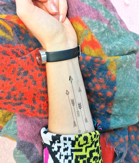 Pfeile - Temporäres Tattoo | 2Er Set Pfeile - Temporäres Tattoo | 2Er Set von Etsy - TTTattoodotcom